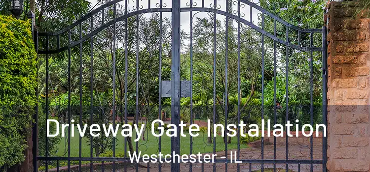 Driveway Gate Installation Westchester - IL
